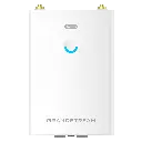 GWN7670LR, AP Exteriores WiFi-7 Largo Alcance, poste o pared, Dual Band, 802.11be, 3.6Gbps, MIMO 2x2:2 con DL/UL OFDMA, bluetooth, 350mts, 256 usuarios, 1 x 2.5GEth, 1 x 2.5G SFP