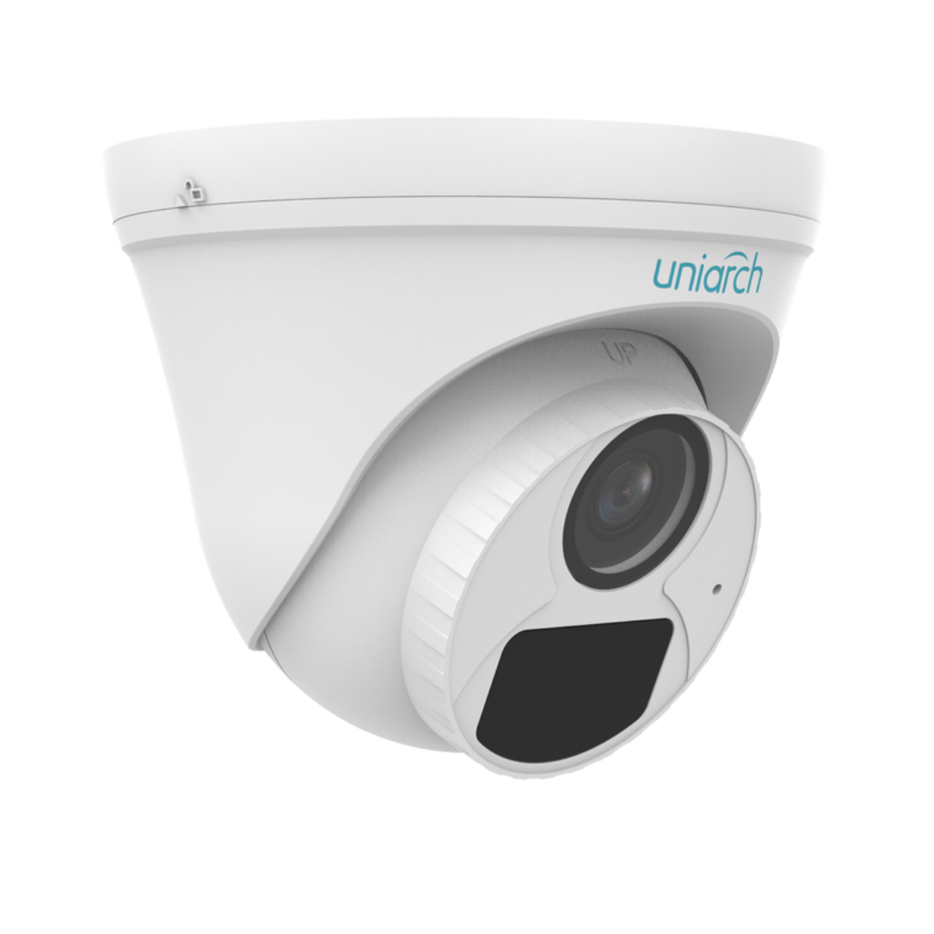 IPC-T125-APF28, Cámara IP Eyeball 5MP, Lente 2.8mm, IR 30m, Ultra 265, Micrófono, PoE-af ó 12Vcc, Exteriores IP67