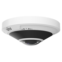 IPC815SB-ADF14K-I0, Cámara IP FISHEYE 360° 5MP, Lente 1.4mm, WDR 120dB, IR 10m, Micrófonos, alarma y audio 1in 1out, NDAA, IK10, IP66, serie  PRIME I, Ultra 265, POE-af ó 12Vcc