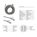 KIT-IPC-B122&NVR-104S3-P4, Kit 4 Cámaras IP Bullet 2MP, 2.8mm, PoE-af, Exteriores, 1 NVR de 4 puertos PoE y 4 cables Cat6 de 18m