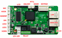 JR-PCBA-SIP, Tarjeta electrónica para telefonía IP, con SIP 2.0, voz HD, cancelación de eco, un puerto Ethernet 10/100, dos salidas de relé y alimentación PoE o 12–24 VDC.
