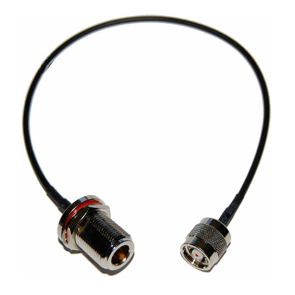 HW-CA100-NFB-RTNCM-12, Pigtail N Hembra a RP-TNC Macho de 12''