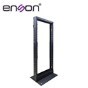 ENS-RACK248, Rack vertical de 25UR, dos postes empotrable ideal para montaje de equipos de red y cableado estructurado,