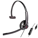EPIC 511-G, Diadema ambiente extremo y controles, doble mic, USB gris (Monoaural)