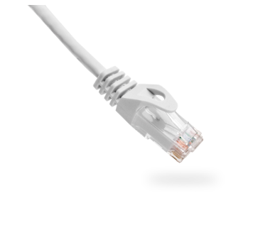 094-820/3WH, Cordón de parcheo CAT6, UTP con funda y protectora