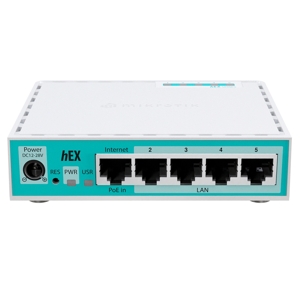 E50UG, hEX refresh, Ruteador 5xEthGb, 1xUSB, 512MB RAM, 950Mhz CPU, LN4