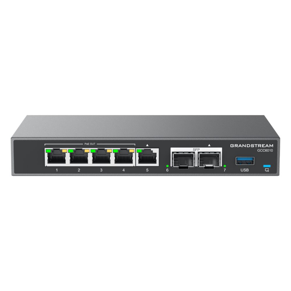 GCC-PBX-KIT, Kit de conmutador GCC6010, con licencia GCC-UC-50-SMB a 50 usuarios y 12 llamadas 