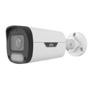 IPC2318LE-ADF28KM-WP, Cámara IP Bullet 8MP, ULTRA 265, Lente 2.8mm, MicroSD, IR 30m, micrófono, Colorhunter, Protección IP67, Alimentación PoE af ó 12 Vcc (Easy)