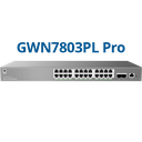 GWN7803PL-Pro, Switch PoE Administrable capa 2++, 24 x GigaEth PoE/PoE+/PoE++ y 2 x 10Giga SFP+, 299.2w, 30w máx puerto PoE