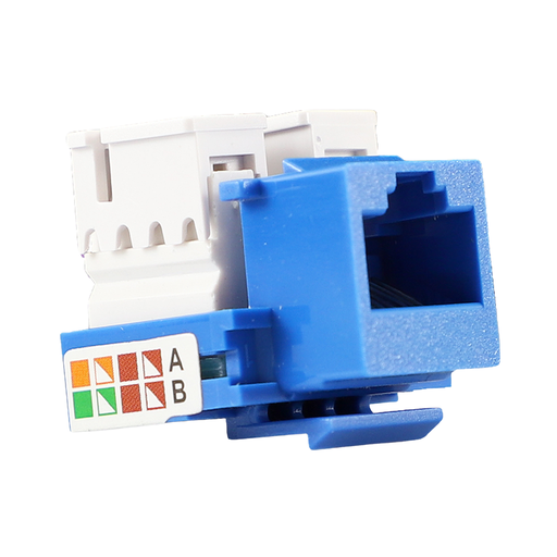 [ENS-JC5BL] ENS-JC5BL, Conector Jack RJ45 CAT5E 90 grados azul