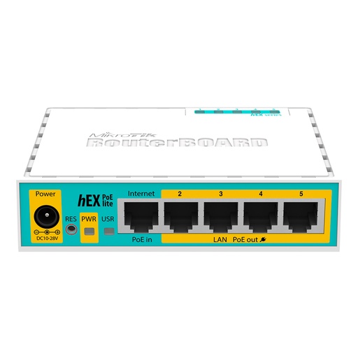 [RB750UPr2] RB750UPr2, RB 5 Eth 64MB RAM 400Mhz CPU PoE 2-5 Eth USB