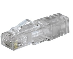 [SP688-C] SP688-C, plug RJ45 Cat6, chapeado en oro, 100 piezas
