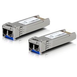 [UF-SM-10G] UF-SM-10G, Par de Módulos Transceptor  SFP+ SM, 10G, 2 x  LC, hasta 10 Kms