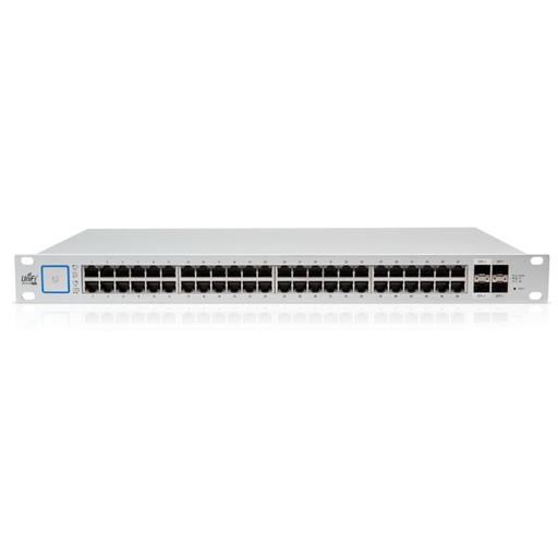 [US-48-500W] US-48-500W, Switch UniF Administrable, 48 x GigaEth, 2 SFP y 2 SFP+, PoE Pasivo 24v y 802.3at/af, 500W