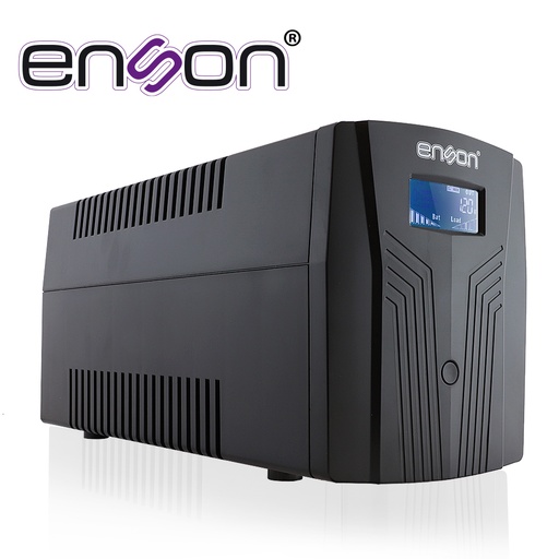 [ENS-EA2150] ENS-EA2150, No Break UPS, 1500VA/900W 6 contactos con batería de respaldo, línea interactiva, pantalla LCD, voltaje de entrada y salida 120VAC