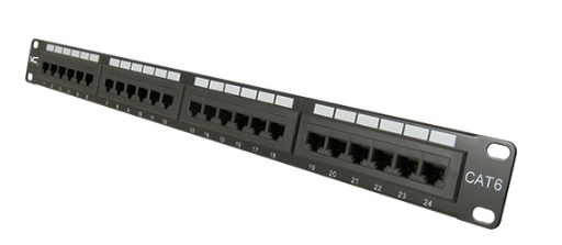 [042-377/24] 042-377/24, Patch Panel, IDC CAT6 de 24 puertos 110 | 1U