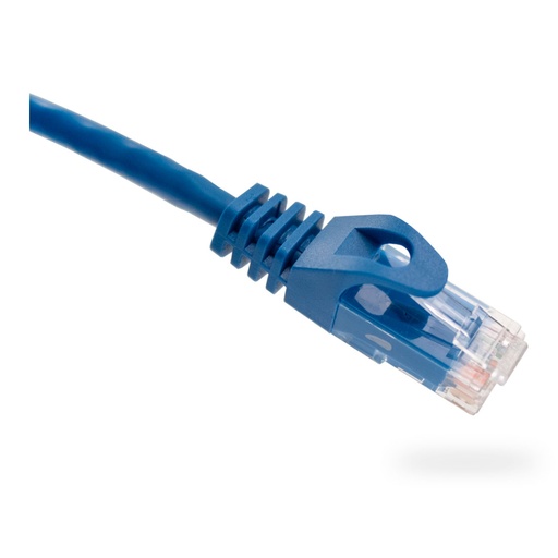 [094-841_10BL] 094-841/10BL, CAT6 Patch Cords, 3 metros, funda y protector, trenzado, 24 AWG, UTP, certificación UL.
