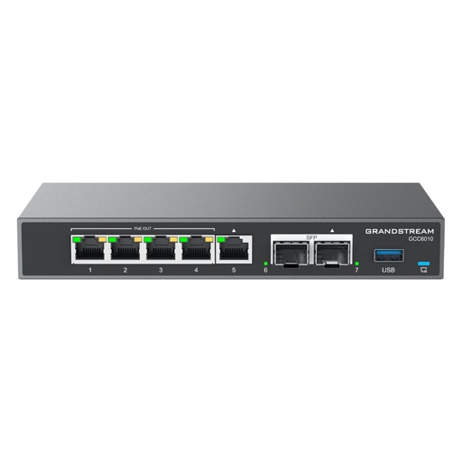 [GCC-PBX-KIT] GCC-PBX-KIT, Kit de conmutador GCC6010, con licencia GCC-UC-50-SMB a 50 usuarios y 12 llamadas 