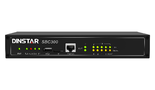 [SBC300] SBC300-05, Session Border Controller, de 5 sesiones SIP y de 5 transcodificaciones, redundancia activa, QoS, ruta estática, NAT traversal