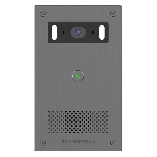 [GSC3565] GSC3565, Intercomunicador, SIP/VoIP, con Cámara, 1 botón, 2 mics, bocina, 2 relays, IP66, IK10, PoE