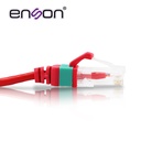 EPRO-6PC90-RD, Patch Cord RJ45 cable UTP Cat 6, ultradelgado, color rojo, longitud 90 cms.