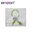 P6003E, Patch Cord RJ45 cable UTP Cat 6, serie pro, color verde, longitud 30 cms