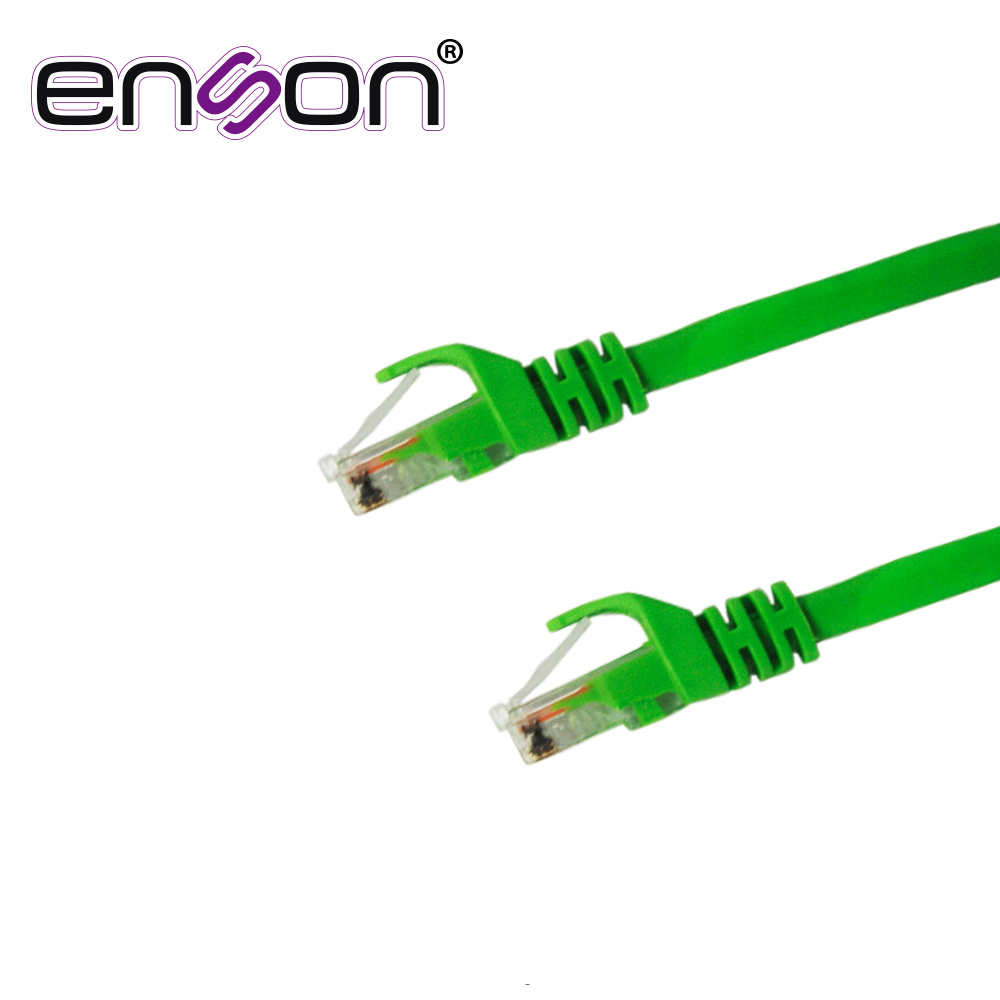 P6009E, Patch Cord RJ45 cable UTP Cat 6, serie pro, color verde, longitud 90 cms