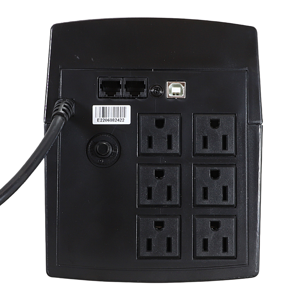 ENS-EA2150, NO BREAK UPS ENSON 1500VA/900W 6 CONTACTOS