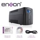 ENS-EA2150, NO BREAK UPS ENSON 1500VA/900W 6 CONTACTOS