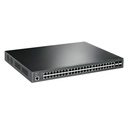 TL-SG3452P, Switch PoE administrable, 48 puertos Gigabit PoE y 4 SFP, 384W