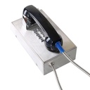 CT201-FK-Analogo-SS, Teléfono Análogo anti vandálico, acero inoxidable, montaje en pared, 130x247x132cms