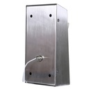 CT201-FK-Analogo-SS, Teléfono Análogo anti vandálico, acero inoxidable, montaje en pared, 130x247x132cms