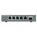 GWN7700M, Switch No Administrable, 5 puertos RJ45 de 100/1000/2500Mbps RJ45, 1× SFP+ para fibra