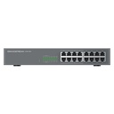 GWN7702P, Switch PoE No Administrable, 16 x GigaEth, 8 Puertos con PoE 802.3 af/at, 138w