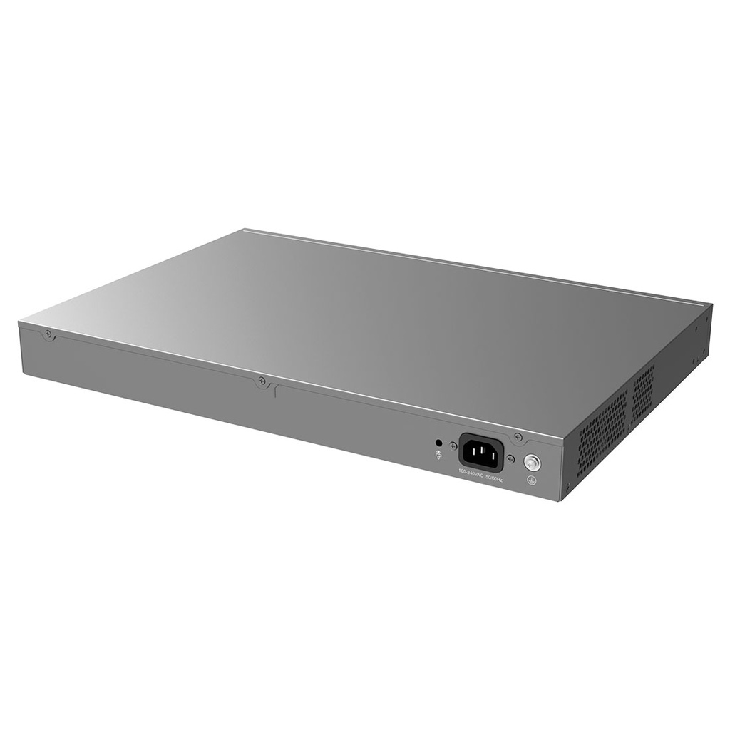 GWN7806P, Switch PoE Administrable capa 2, 48 x GigaEth PoE/PoE+ y 6 x Giga SFP+, 470W