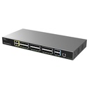 GWN7831, Switch de agregación Administrable capa 3, 4 x Combo, 24 x Giga SFP, 4 x 10 Giga SFP+