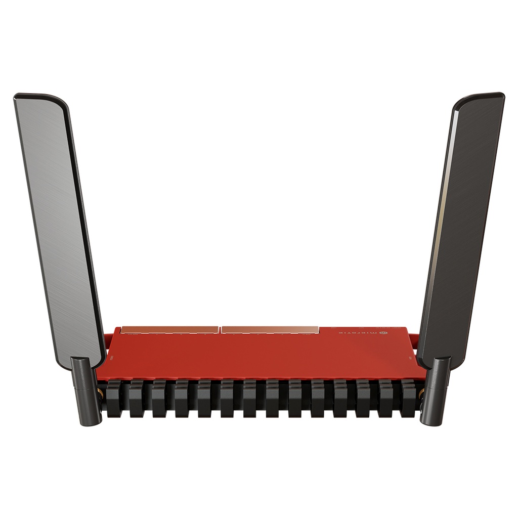 L009UiGS-2HaxD-IN, Ruteador WiFi-6 574Mbps, CPU 800MHz, 512M RAM, 8xGEth, 1xSFP 2.5G, Serie y USB, RouterOS v7