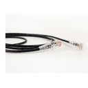 ​077-2044/3WH, Patch Cord Cat 6A color blanco, 3 pies (0.91mts), diámetro reducido, inyección de molde