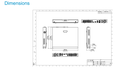 Dimensiones NVR302-16B-P16-IQ