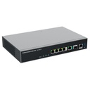 GCC6020, Dispositivo 4 en 1, Conmutador IP, Firewall, Ruteador VPN y Switch, 4xGEth, 1x2.5GEth, 5xPoE, 1xSFP+, 1 USB, 1xConsola
