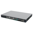 GCC6021, Dispositivo 4 en 1, Conmutador IP, Firewall, Ruteador VPN y Switch, 16xGEth, 8x2.5GEth, 8xPoE/bt, 16xPoE/at, 4xSFP+, 1 USB, 1xConsola, 2xHA, 1xMGMT
