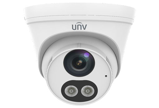 IPC3612LB-AF28K-WL, Cámara IP Domo Turret ColorHunter, 2MP, lente 2.8mm, Micrófono integrado, DWDR, Exterior, 30m, detección de audio, ONVIF, 3 Axis, Serie EASY, PoE AF, 12 VCD