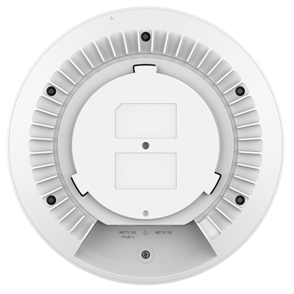 GWN7672, AP WiFi-7, Triple Band, 802.11be, 11Gbps, 2x2x2:2 MIMO con MLO, 175mts, 384 usuarios.