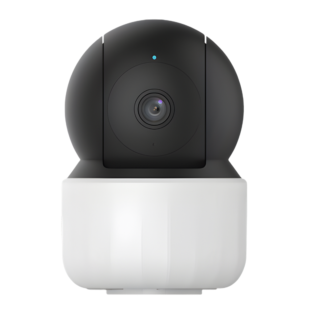 Uho-S3E-M3, Cámara IP Mini PT WiFi, 3MP, Lente 4mm, Micrófono y Bocina, IR 10m, Micro SD hasta 256GB, H.265, USB-C, Interiores