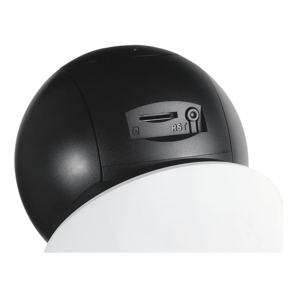 Uho-S3E-M3, Cámara IP Mini PT WiFi, 3MP, Lente 4mm, Micrófono y Bocina, IR 10m, Micro SD hasta 256GB, H.265, USB-C, Interiores