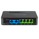 HT814, ATA VOIP con 4 puertos FXS y ruteador integrado