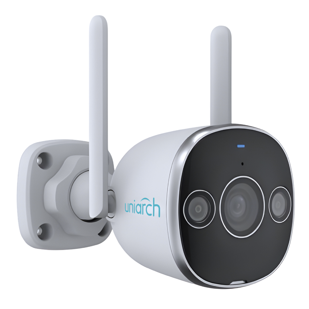 UHO-B2D-M3F3D, Cámara IP Bullet WiFi, 3MP, Lente 2.8 mm, DWDR, IR20M, Luz-Calidad, Micro SD 128 GB, Para exterior, IP67