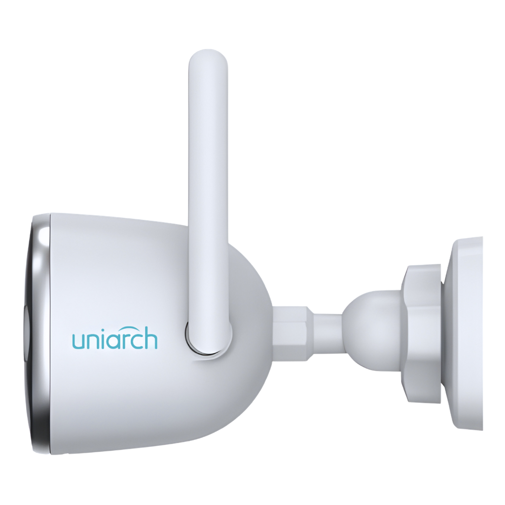 UHO-B2D-M3F3D, Cámara IP Bullet WiFi, 3MP, Lente 2.8 mm, DWDR, IR20M, Luz-Calidad, Micro SD 128 GB, Para exterior, IP67