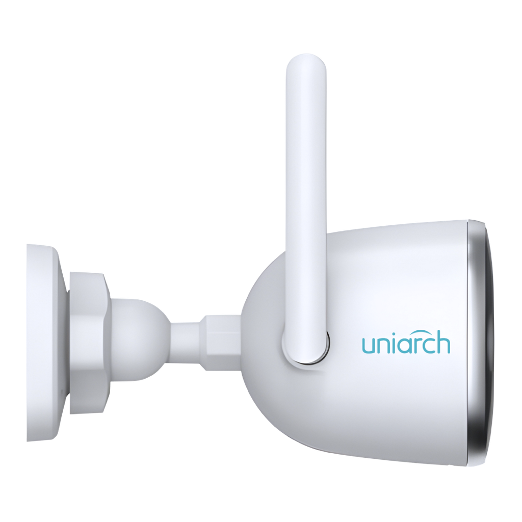 UHO-B2D-M3F3D, Cámara IP Bullet WiFi, 3MP, Lente 2.8 mm, DWDR, IR20M, Luz-Calidad, Micro SD 128 GB, Para exterior, IP67