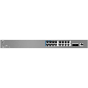 GWN7802P-PRO, Switch PoE Administrable capa 2, 16 x GigaEth PoE/PoE+/PoE++ y 2 x 10Giga SFP+, 294.4w, 60w máx puerto PoE